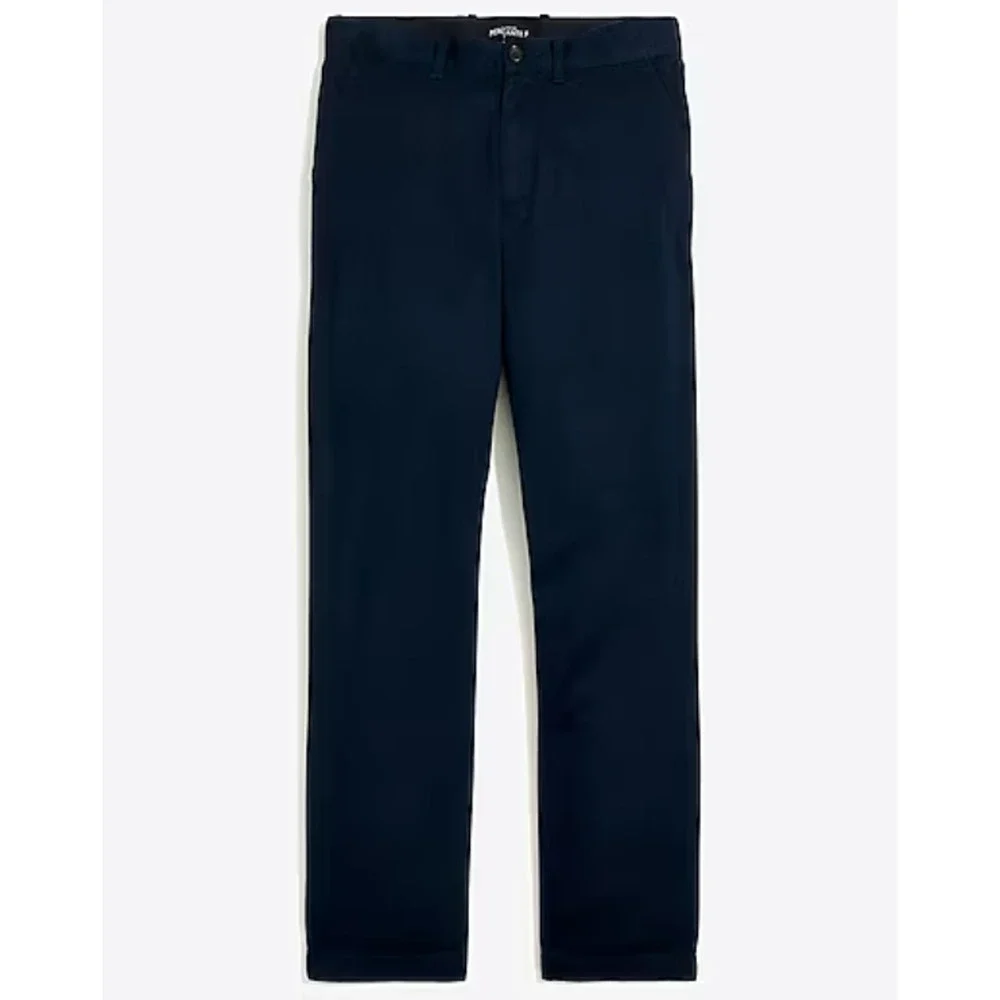 J Crew Mens Straight Flex Chinos 32 x 34 Navy Blue NWT Pants Men's H3186 J.Crew